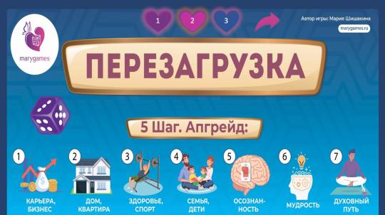 «Перезагрузка»  (электронная интерактивная игра 2 в 1 с МАК)