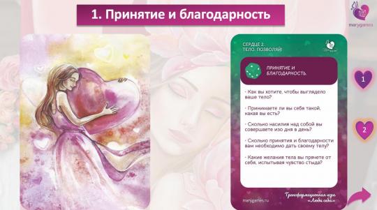 «Люби себя» (электронная интерактивная игра 2 в 1 с МАК)