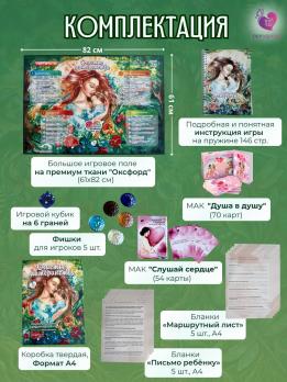 "Счастье материнства" психологическая игра + 2 колоды МАК